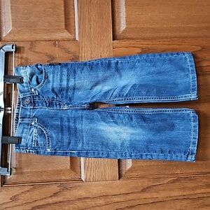 Girls Size 18 Months Silver Jeans